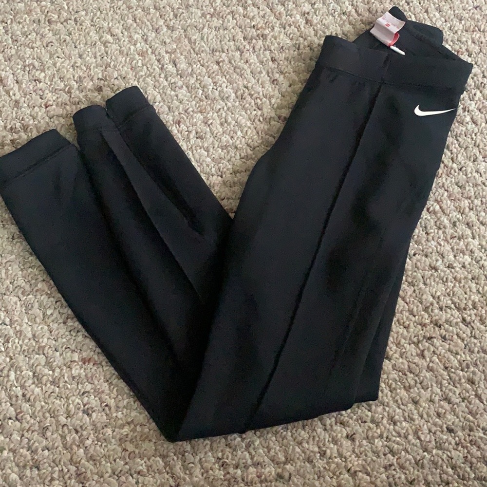 Black pants with front seam- Nike